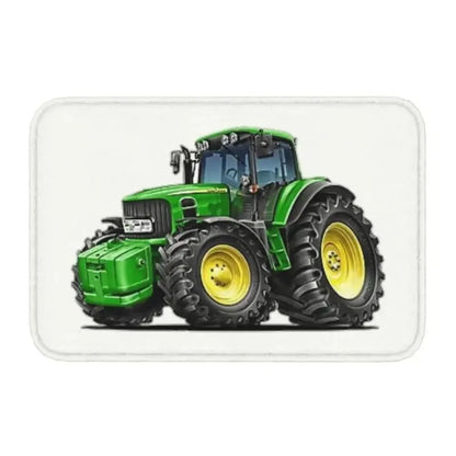 Funny Tractor Design Non-Slip Doormat Kitchen Bathroom Balcony Entryway Floor Mat Rug Home Decor