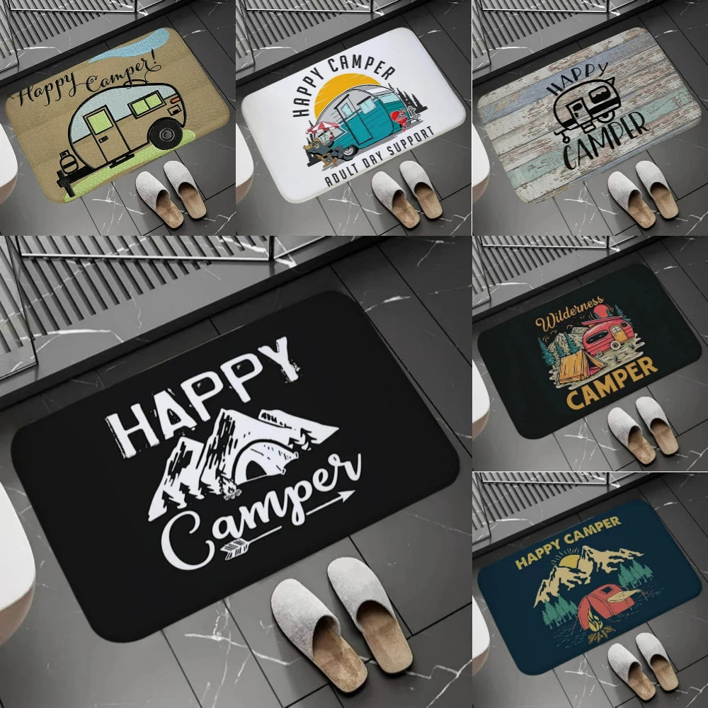 VIKAMA Camping Car Cartoon Non-Slip Entrance Mat