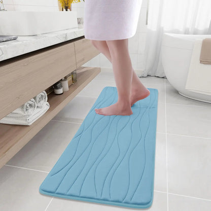 Olanly Memory Foam Absorbent Non-Slip Bath Mat