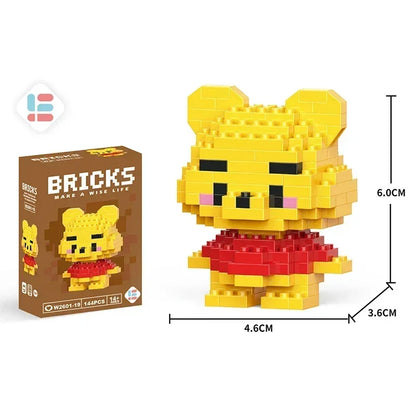 Disney Stitch Mini Building Blocks Kids DIY Toy Set