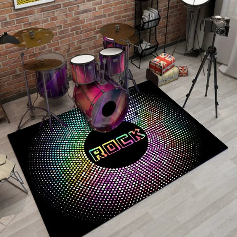 Electronic Drum Soundproofing Carpet Mat