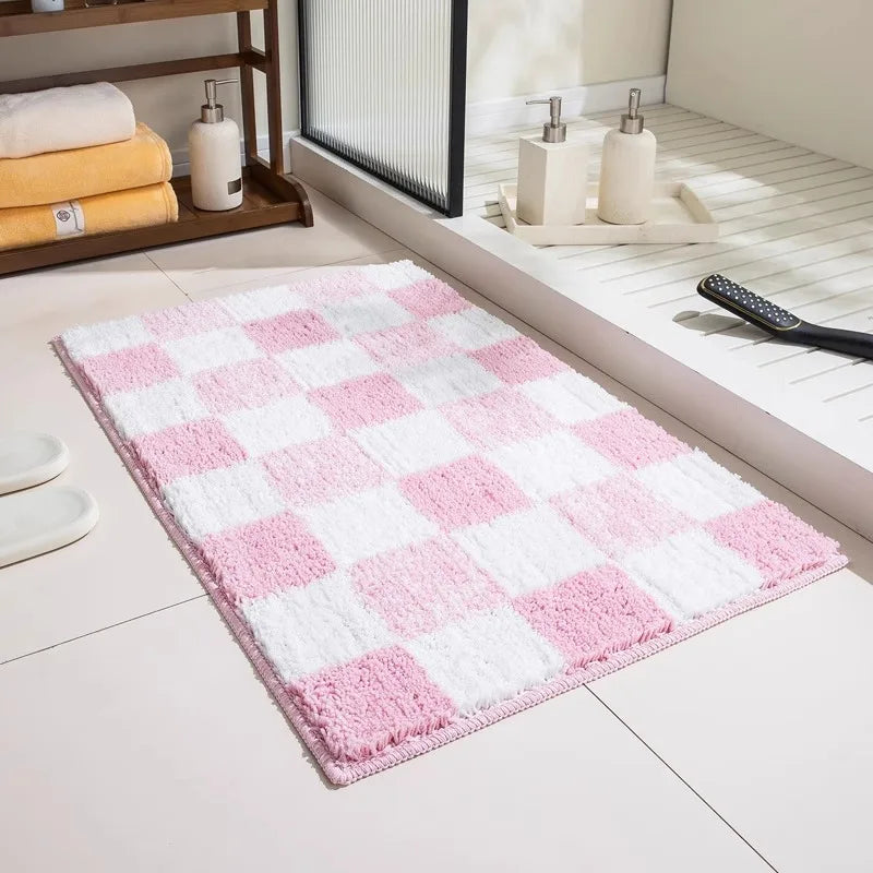 Bedside Thickened Carpet Bedroom Rug Sofa Cushion Bay Window Mat Bathroom Absorbent Non-Slip Floor Rug Home Decor