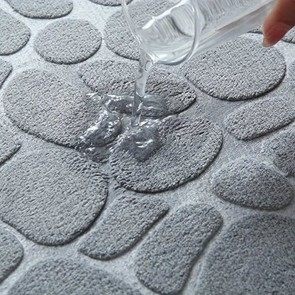 Large Size Bathroom Floor Mat Non-Slip Absorbent Long Strip Bathtub Rug 19.7x47.2in Home Decor