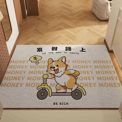 VIKAMA Cute Bear Non-Slip Carpet