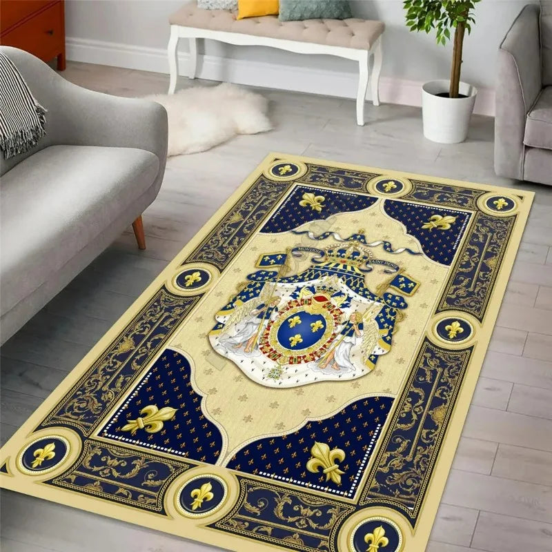 Napoleon Coat of Arms Decorative Area Rug