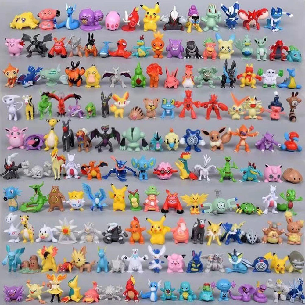 Pokemon Pikachu Anime Action Figure Toy Set 144 Styles