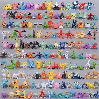 Pokemon Pikachu Anime Action Figure Toy Set 144 Styles