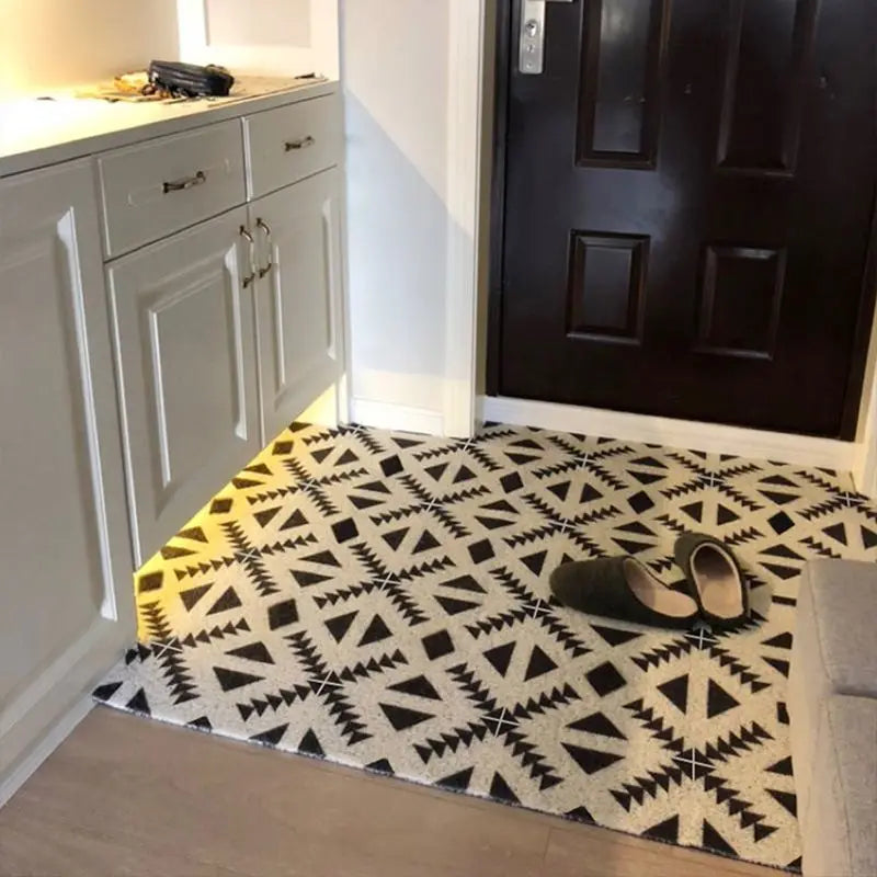 PVC washable anti-dirt cartoon door mat