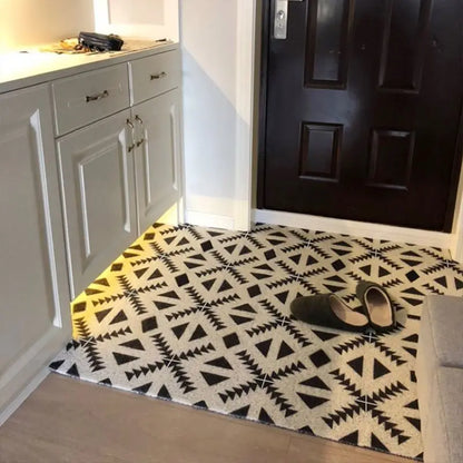PVC washable anti-dirt cartoon door mat