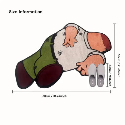 VIKAMA Anime Character Soft Non-Slip Area Rug