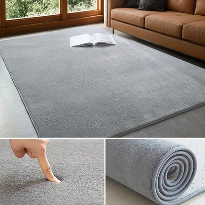 VIKAMA Coral Non-Slip Bedroom & Living Room Area Rug