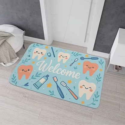 VIKAMA Dental Clinic Floor Mat Modern Design Non-Slip Entrance Carpet Professional Home Decor