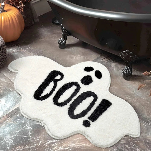 VIKAMA Halloween Ghost Imitation Cashmere Soft Area Rug