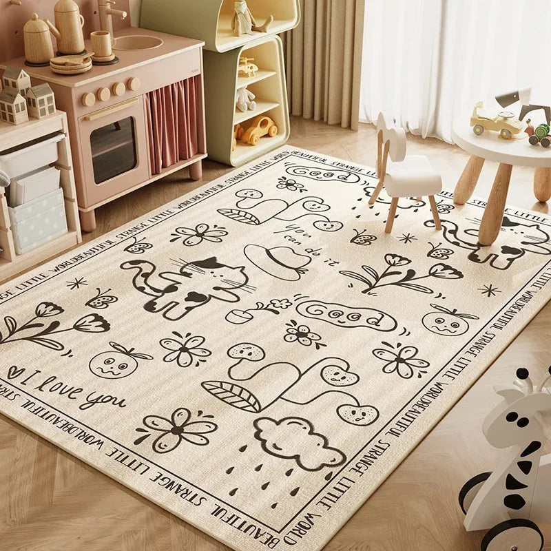 Children’s Play Area Anti-Slip Crawling Rug
