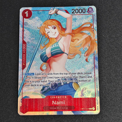 One Piece Roronoa Zoro OP12 020 Parallel Leader Card