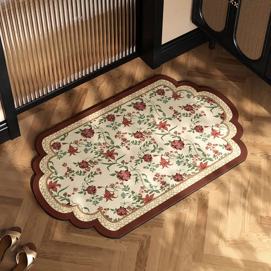 American Retro Diatom Bathroom Non-Slip Mat