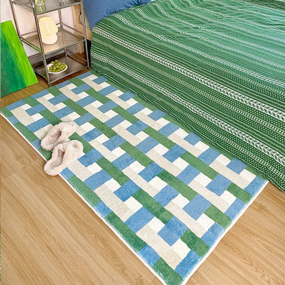 VIKAMA Ins Style Cashmere Long Runner Rug
