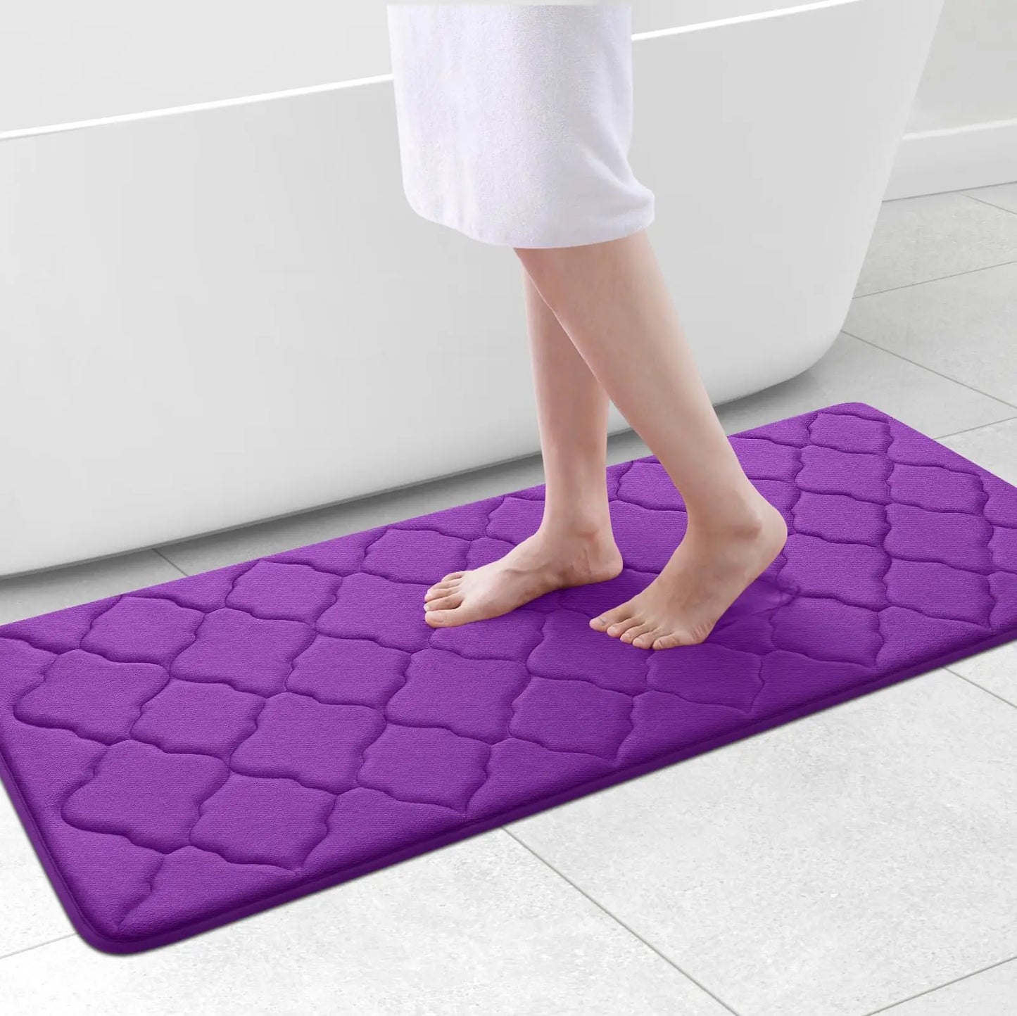 Olanly Memory Foam Soft Absorbent Bath Mat
