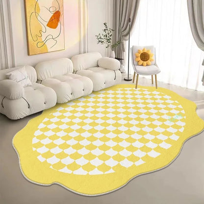 VIKAMA Cream Cashmere Style Bedroom Carpet