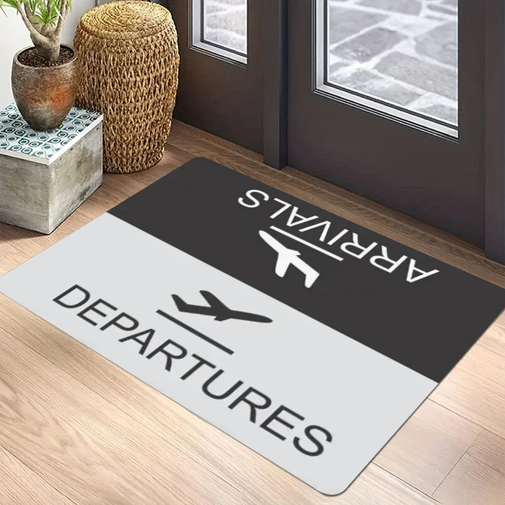 VIKAMA Aviation Departure Arrival Area Rug