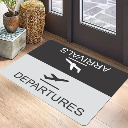 VIKAMA Aviation Departure Arrival Area Rug