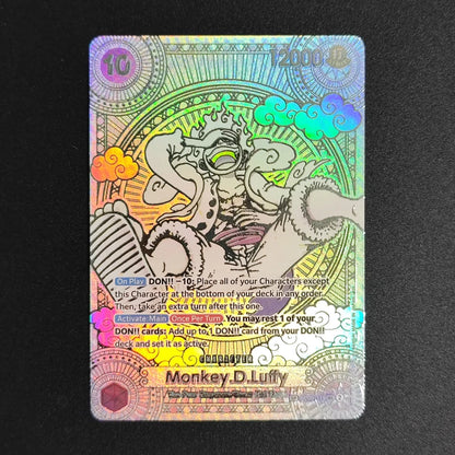 One Piece Gold Manga Luffy Teach SEC Card Set