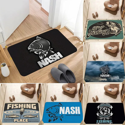Nash Fishing Logo Anti-Slip Floor Mat