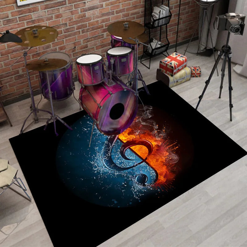 Electronic Drum Soundproofing Carpet Mat