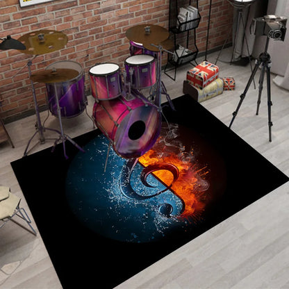 Electronic Drum Soundproofing Carpet Mat