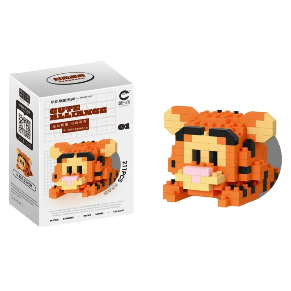 Disney LinaBell Winnie Mini Building Blocks DIY Toy Set