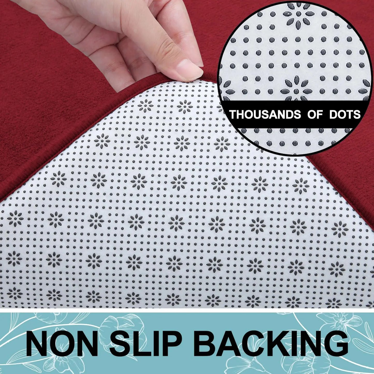 Olanly Silicone Memory Foam Non-Slip Bath Mat