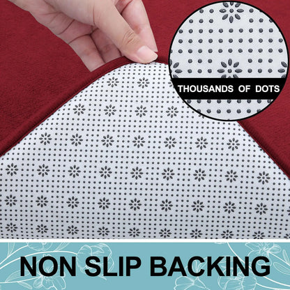 Olanly Silicone Memory Foam Non-Slip Bath Mat