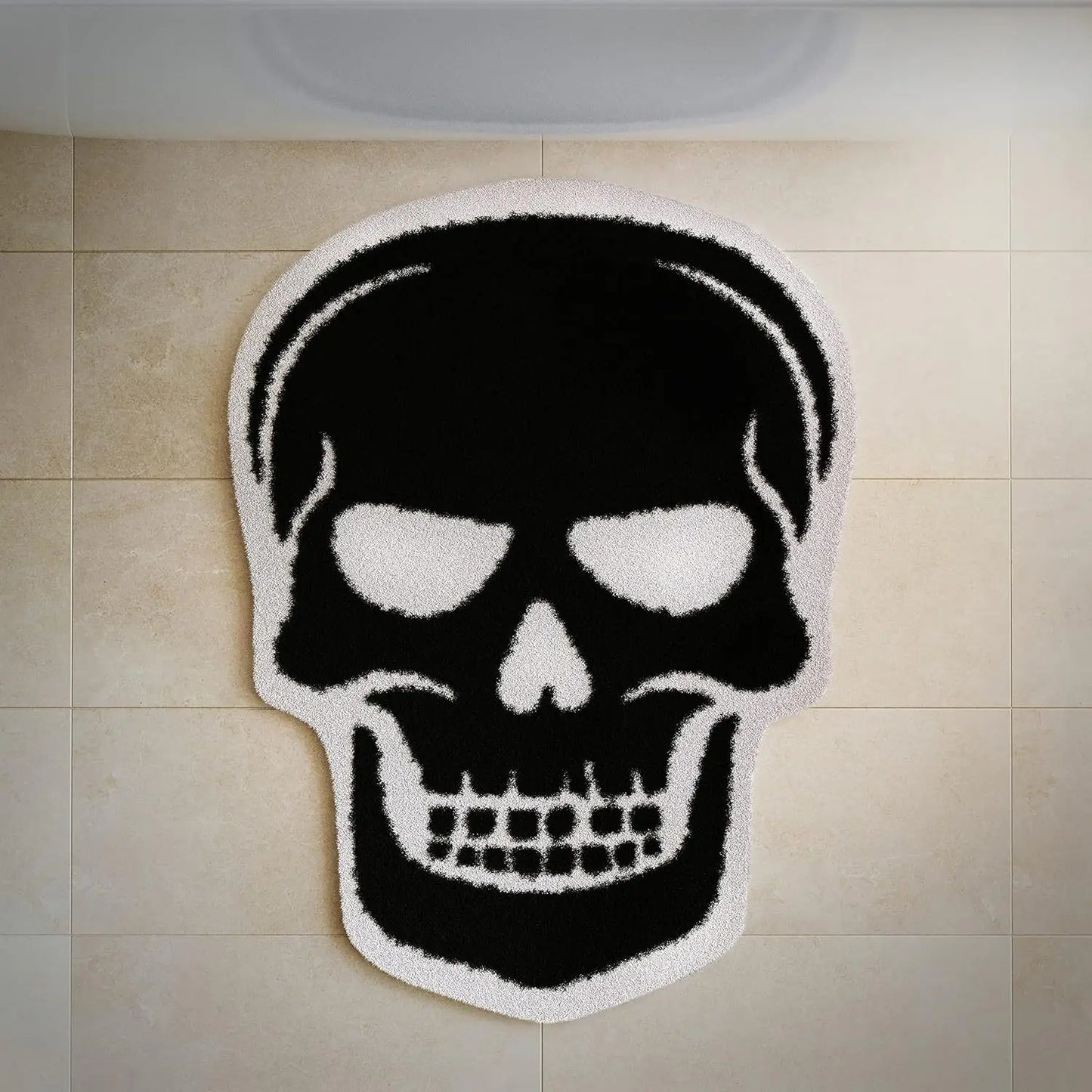 Halloween pumpkin plush soft decorative rug