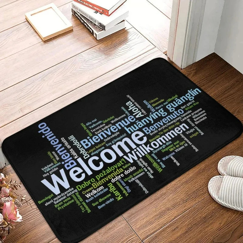 Please remove shoes non-slip entry mat