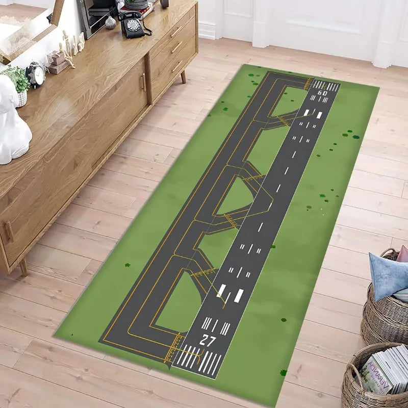 Runway road kids climbing play rug