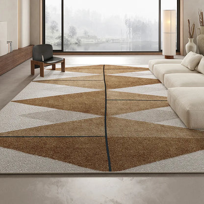 Light luxury non-slip living room sofa carpet rug