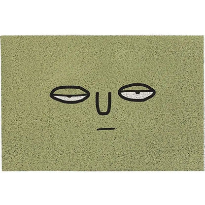 PVC Silk Ring Entrance Floor Mat Dirt-Resistant Wear-Resistant Cartoon Carpet