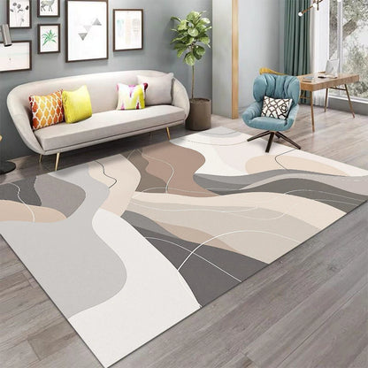Modern Abstract Geometric Area Rug