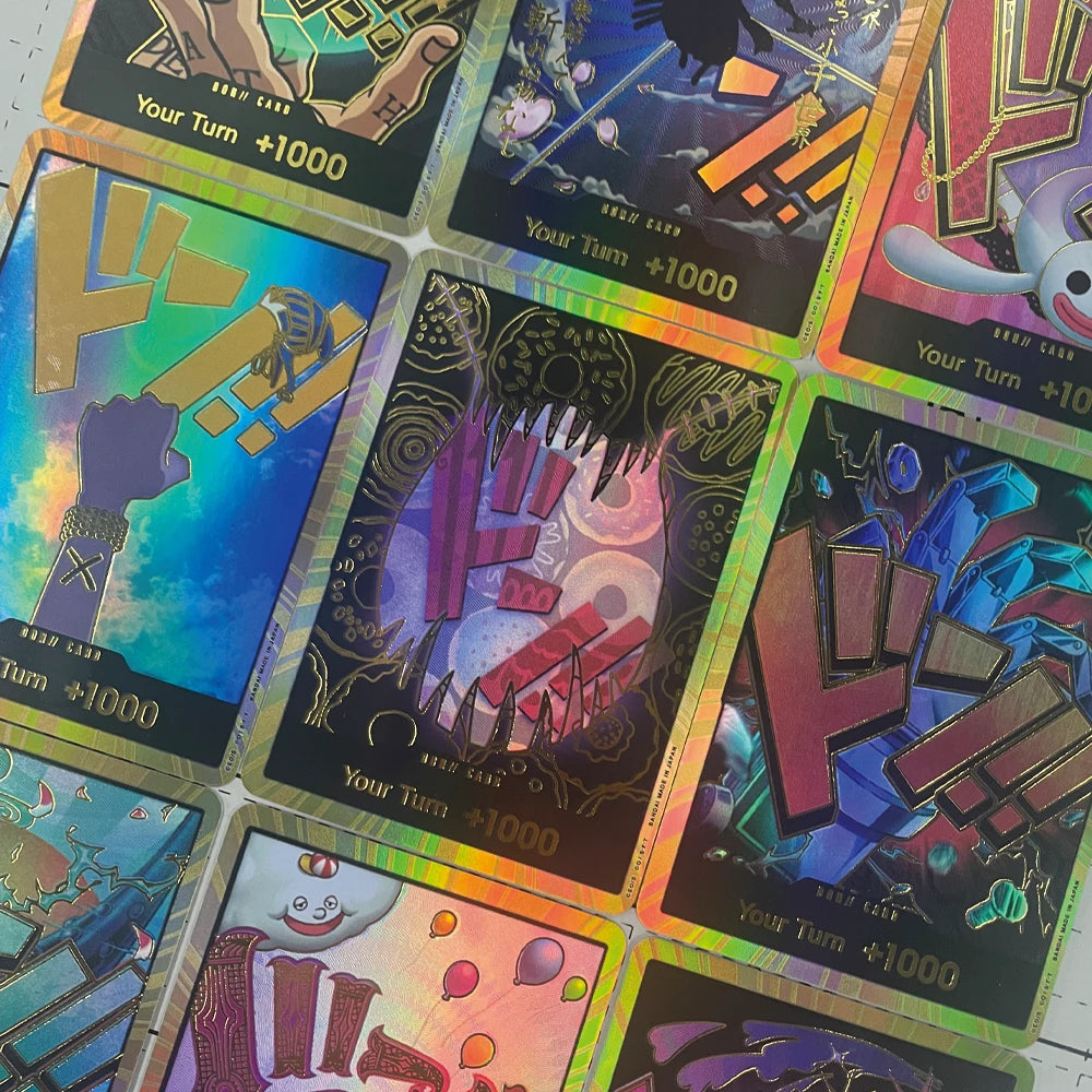One Piece PRB01 Gold DON Super Parallel Foil Card