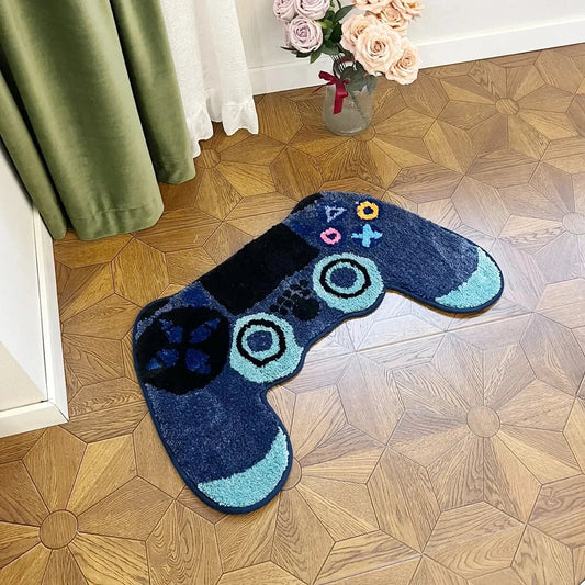 Gamer Controller Shaped Tufted Non-Slip Rug