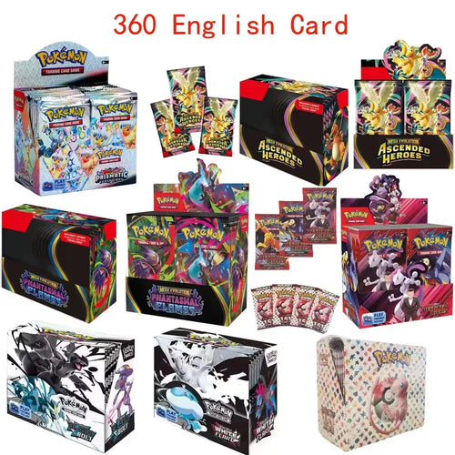 Pokemon Black Bolt Booster Box English 360 Cards