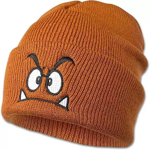 Angry Face Knit Beanie