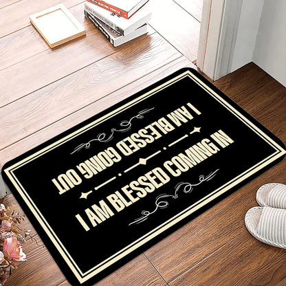 Funny “Please Take Off Your Shoes” Welcome Doormat