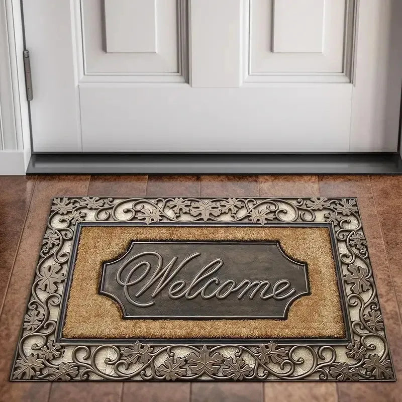 VIKAMA 3D Optical Illusion Non-Slip Doormat