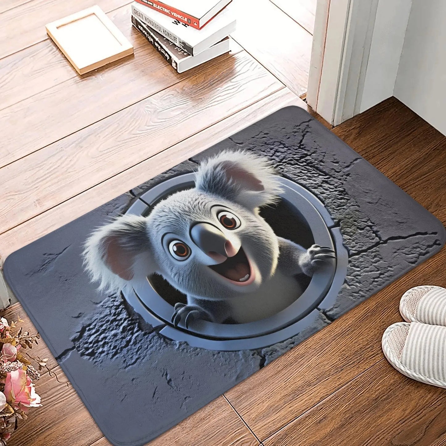 Beautiful Fox Print Welcome Doormat