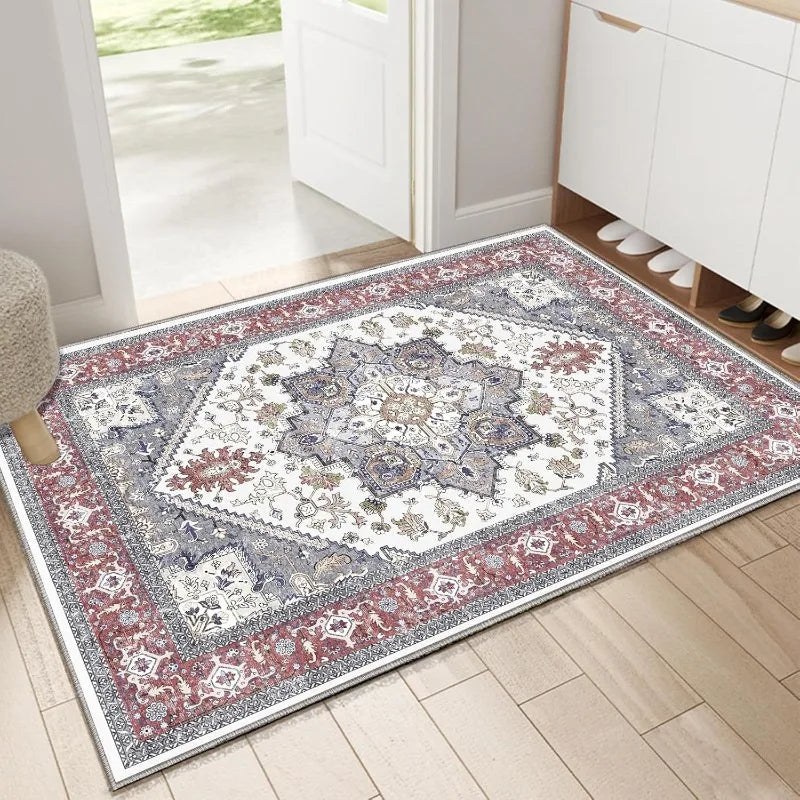 Boho Persian Geometric Non-Slip Door Mat