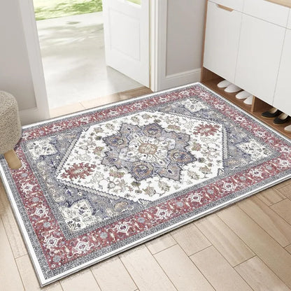 Boho Persian Geometric Non-Slip Door Mat