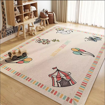 VIKAMA Kids Playroom Crawling Area Rug