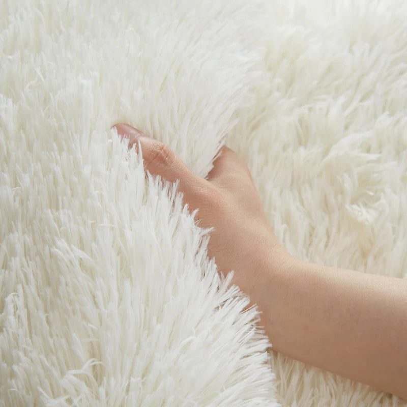 Ultra-Soft Fluffy Living Room Area Rug