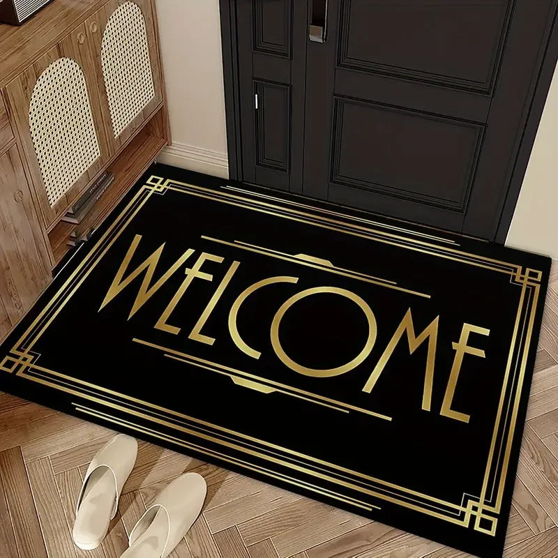 VIKAMA Welcome Non-Slip Entrance Doormat